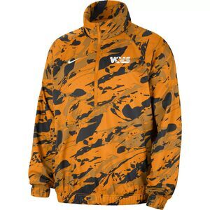 Tennessee Volunteers Nike Men's Orange Windrunner Woven 1/2 Zip Jacket NEW NWT